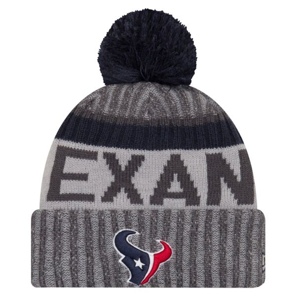 New Era NFL SIDELINE Bobble Beanie - Houston Texans