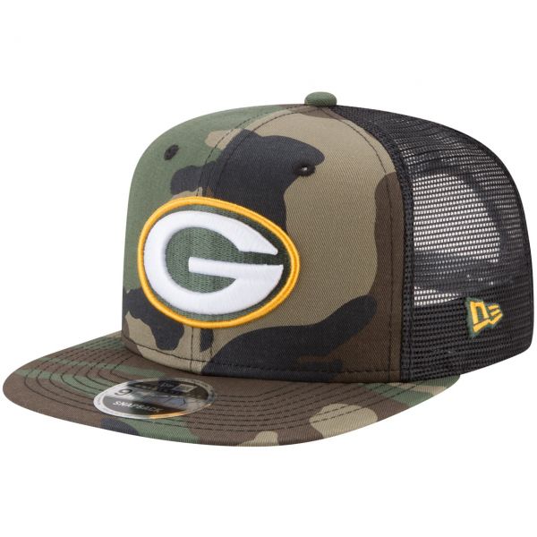 New Era 9Fifty Mesh Snapback Cap Green Bay Packers wood camo