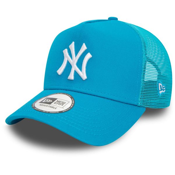 New Era A-Frame Mesh Trucker Cap - New York Yankees sky blue