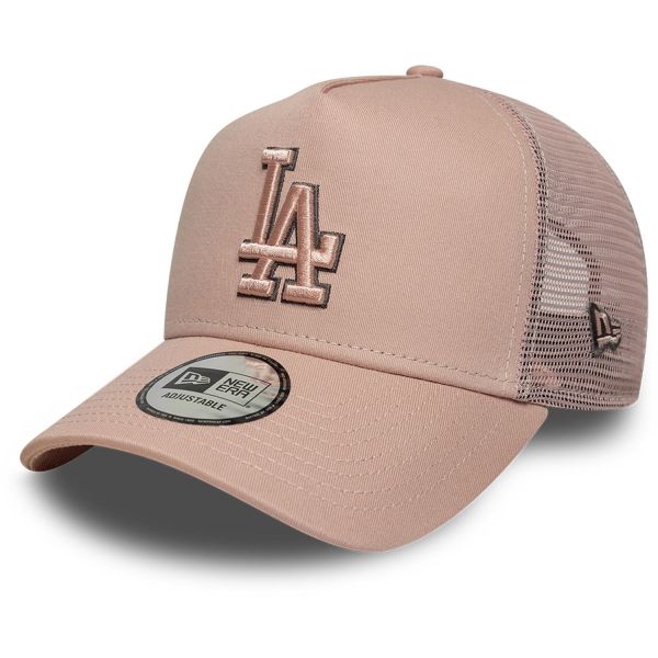 New Era A-Frame Trucker Cap OUTLINE Los Angeles Dodgers rosa