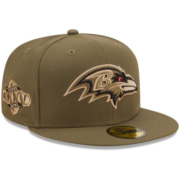 New Era 59Fifty Fitted Cap - Baltimore Ravens Superbowl XXXV