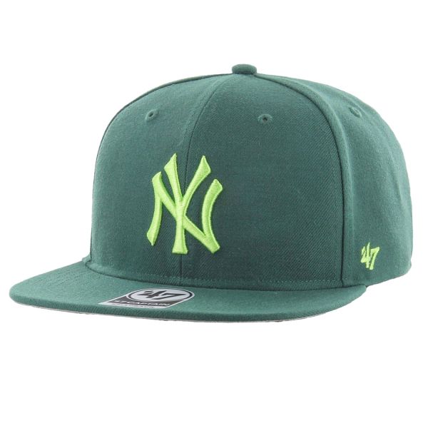 47 Brand Snapback Cap - NO SHOT New York Yankees dark green