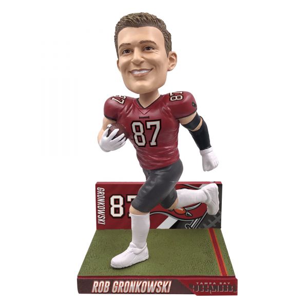 Rob Gronkowski Bobblehead BIG TICKET Tampa Bay Buccaneers