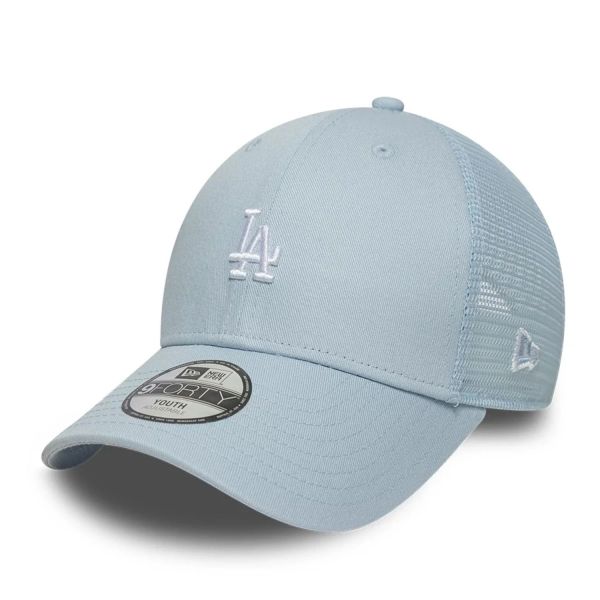 New Era 9Forty Kids Trucker Cap - HOME LA Dodgers sky