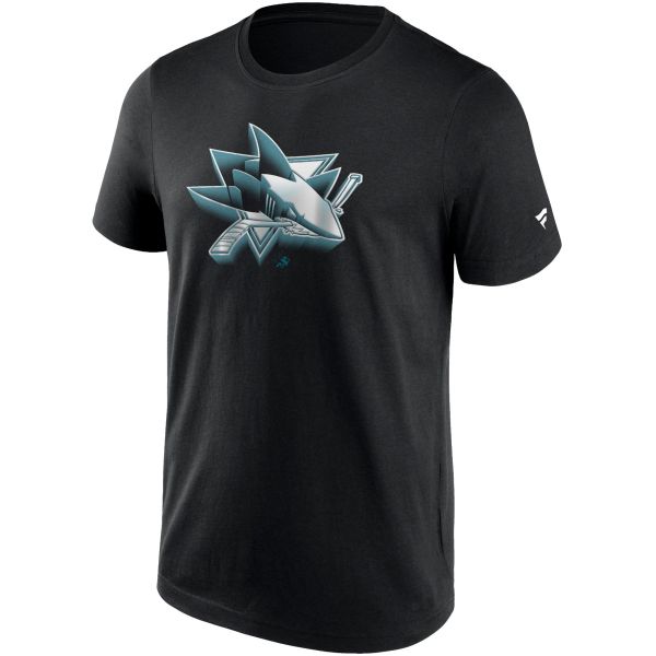 Fanatics NHL Shirt - CHROME LOGO San Jose Sharks