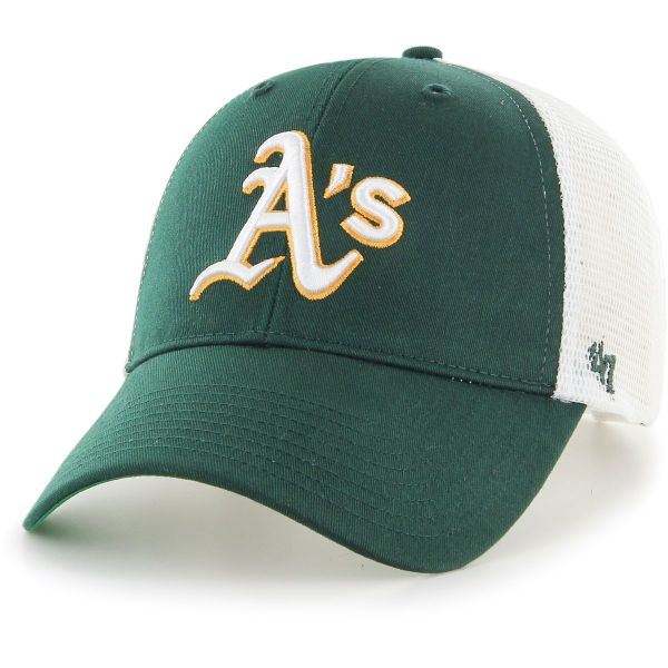 47 Brand Snapback Cap - BRANSON Oakland Athletics dark green