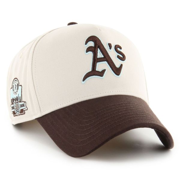 47 Brand Adjustable Cap - Cooperstown Oakland Athletics bone