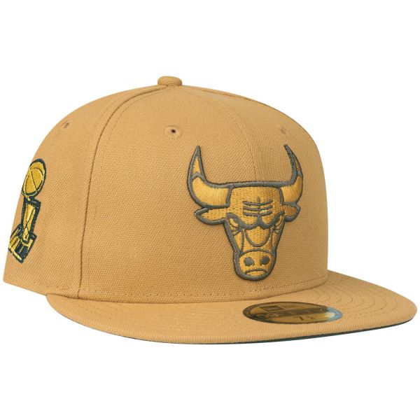 New Era 59Fifty Fitted Cap - Chicago Bulls panama tan