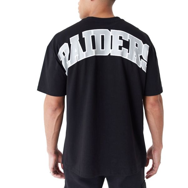 New Era Oversize Shirt - BACK SCRIPT Las Vegas Raiders