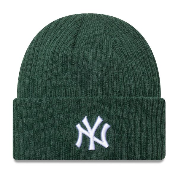 New Era Wintermütze Beanie - WIDE CUFF New York Yankees grün