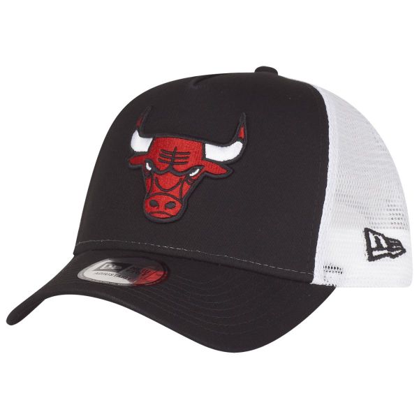 New Era Adjustable Mesh Trucker Cap - Chicago Bulls schwarz
