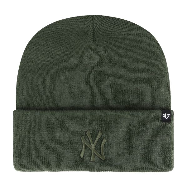 47 Brand Knit Beanie - HAYMAKER New York Yankees moss