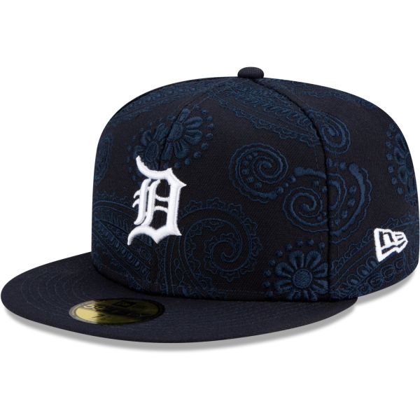 New Era 59Fifty Fitted Cap - SWIRL PAISLEY Detroit Tigers