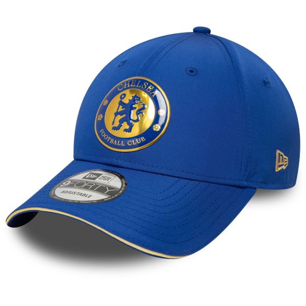 New Era 9Forty Strapback Cap - RETRO FC Chelsea royal