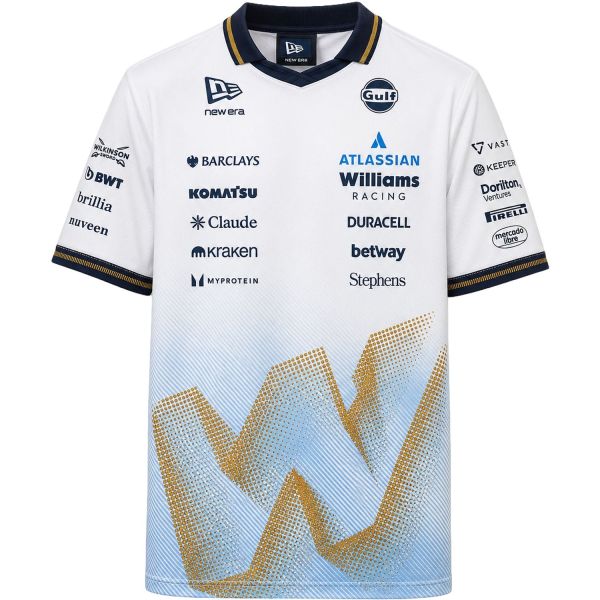 New Era Motorsport Poloshirt - Williams F1 Racing Madrid