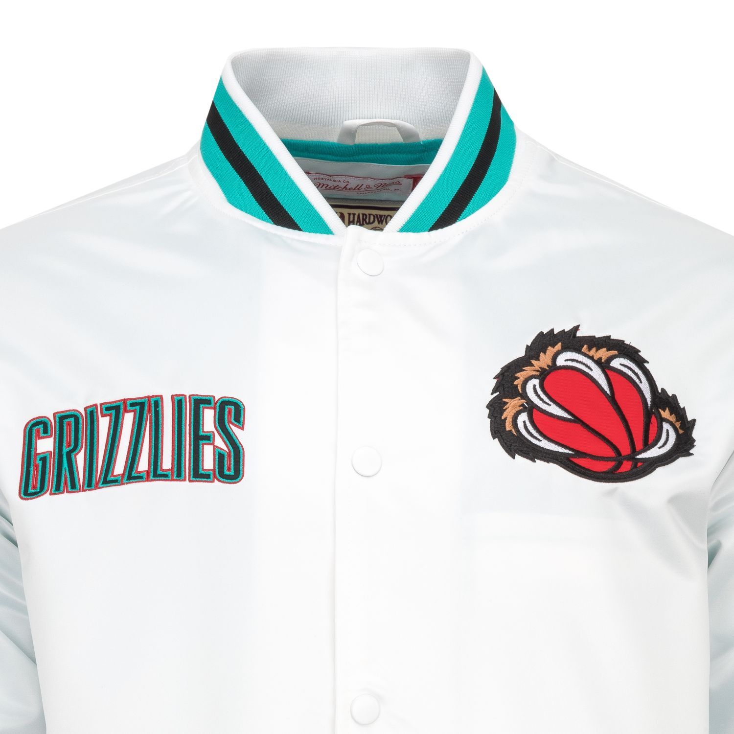 City Collection Lightweight Satin Jacket Vancouver Grizzlies