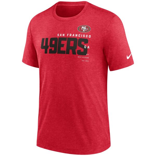 Nike Tri-Blend NFL Team Shirt - San Francisco 49ers