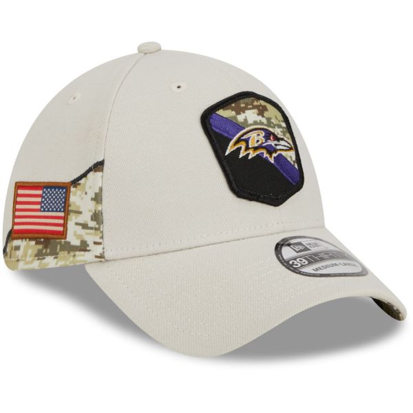 New Era 39Thirty Cap Salute to Service Baltimore Ravens