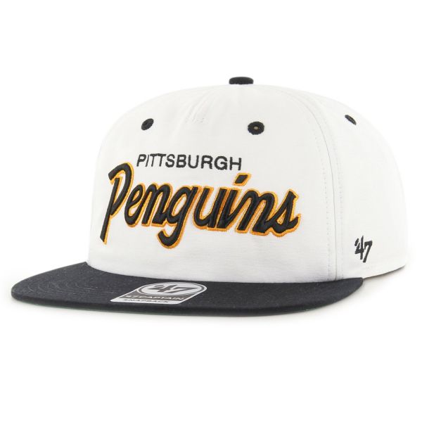 47 Brand Snapback Cap - CROSSTOWN Pittsburgh Penguins