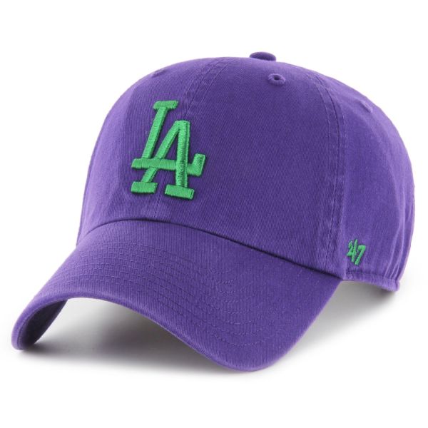 47 Brand Adjustable Cap - CLEAN UP LA Dodgers purple