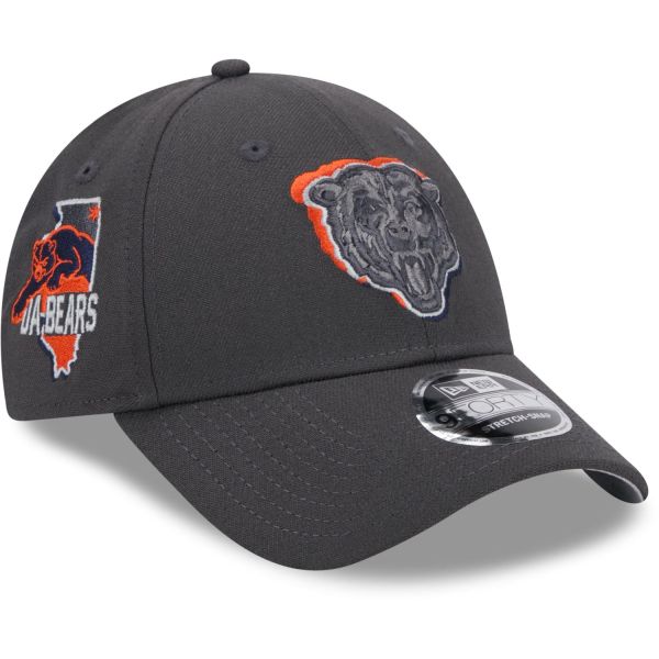 New Era 9Forty Stretch Cap NFL 2024 DRAFT Chicago Bears