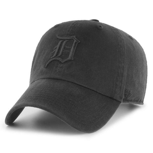 47 Brand Relaxed Fit Cap - CLEAN UP Detroit Tigers noir
