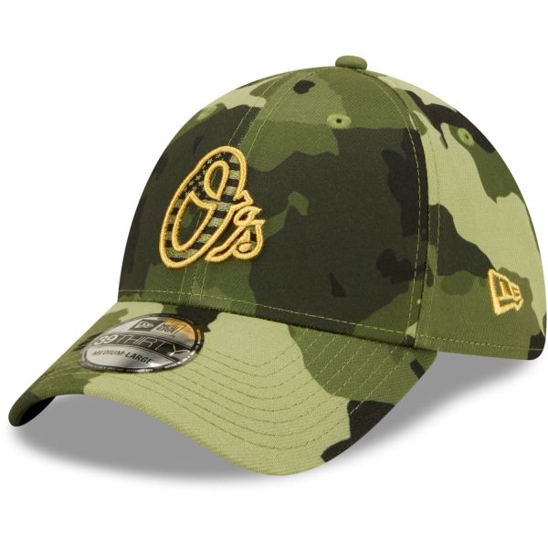 New Era 39Thirty Cap - ARMED FORCES Baltimore Orioles
