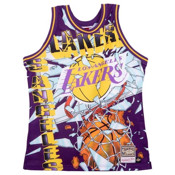 M&N Big Face 6.0 Fashion Tank Top Jersey Los Angeles Lakers