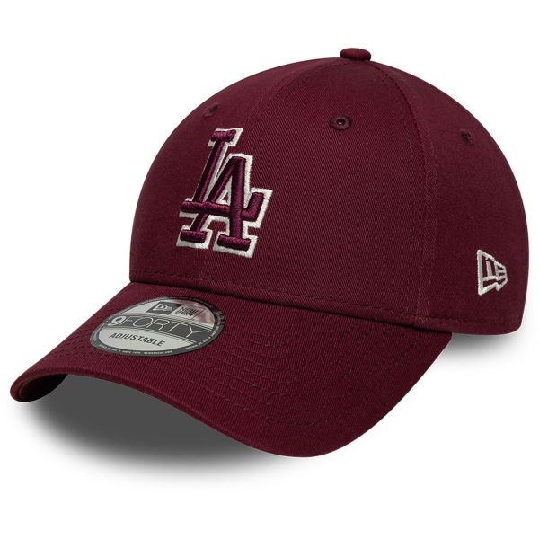 New Era 9Forty Cap OUTLINE Los Angeles Dodgers maroon