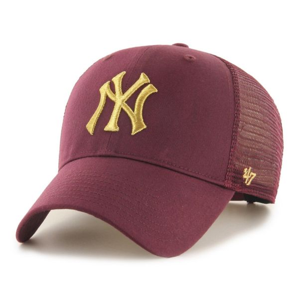 47 Brand Trucker Cap - BRANSON Metallic New York Yankees