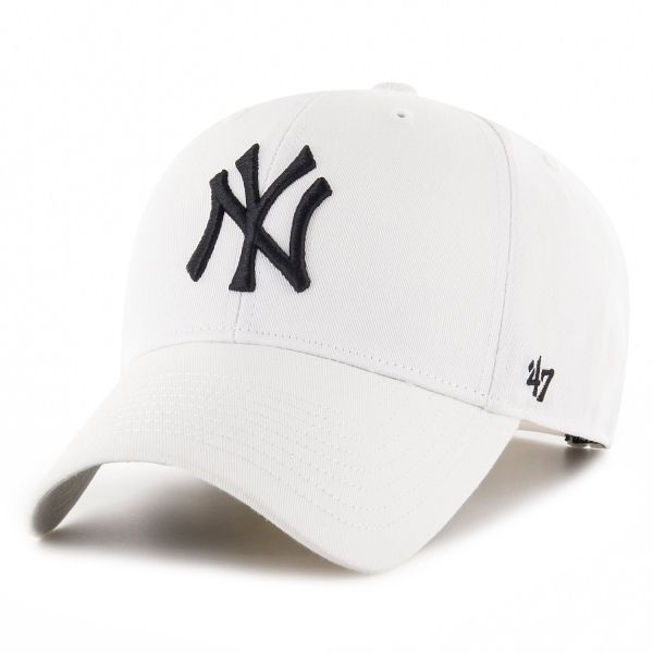 47 Brand Adjustable Cap - MLB BASIC New York Yankees weiß