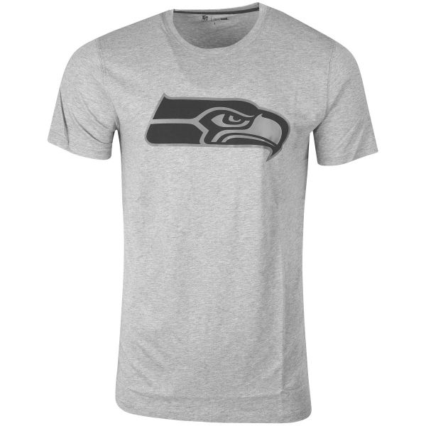 New Era Basic Shirt - NFL Seattle Seahawks heather grau