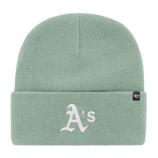 47 Brand Knit Beanie - HAYMAKER Oakland Athletics minte