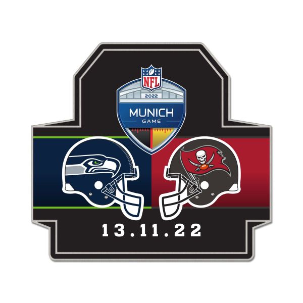 NFL Pin Badge Anstecknadel - NFL MUNICH Buccs Seahawks