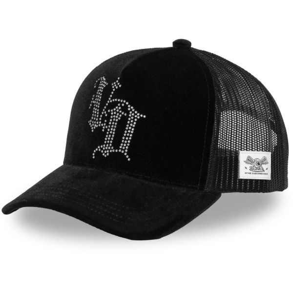Von Dutch Damen Mesh Trucker Cap - ROYAL schwarz