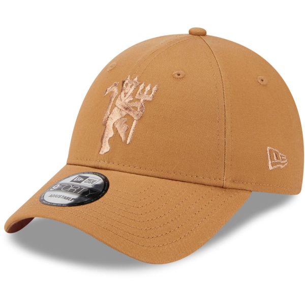 New Era 9Forty Femme Cap - Manchester United wheat