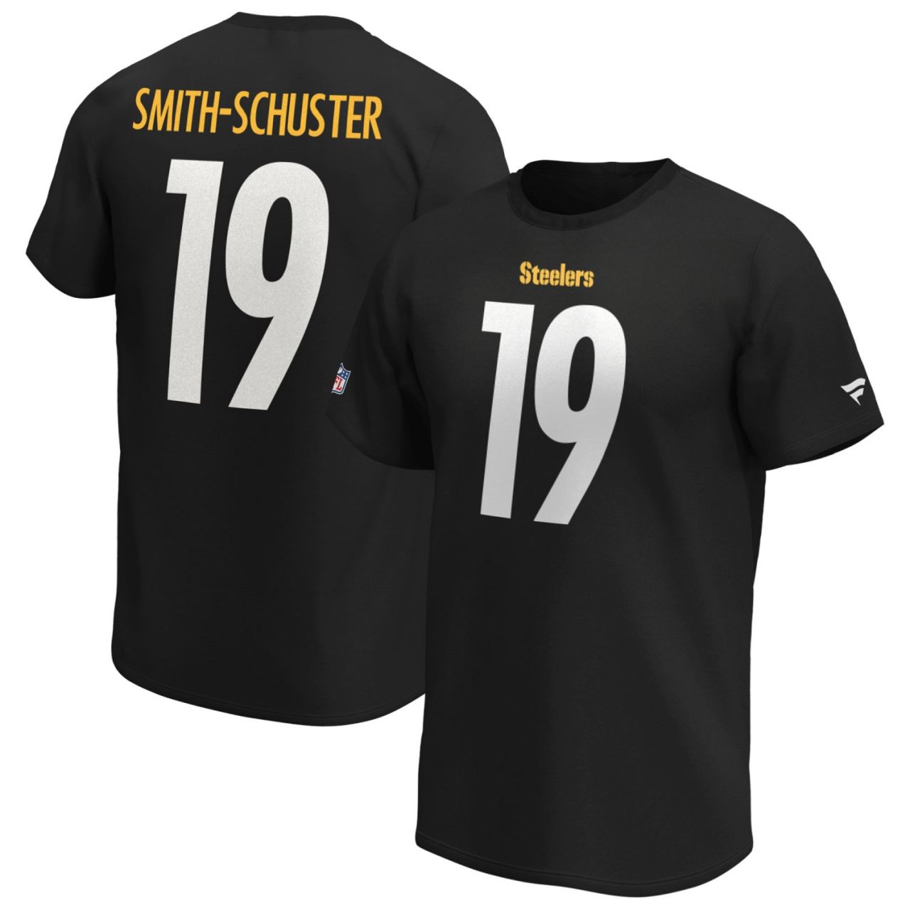 amfoo - Pittsburgh Steelers NFL Shirt #19 JuJu Smith-Schuster