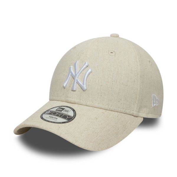 New Era 9Forty Kinder Cap - LEINEN New York Yankees