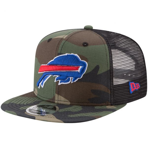 New Era 9Fifty Mesh Snapback Cap Buffalo Bills wood camo