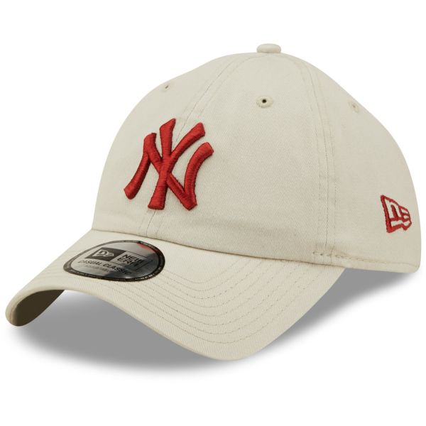 New Era Casual Classics Cap - New York Yankees stone beige