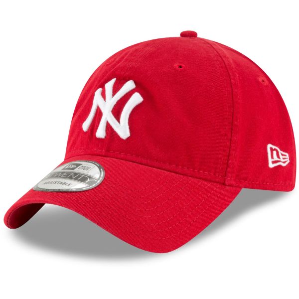 New Era 9Twenty Strapback Cap - New York Yankees rouge