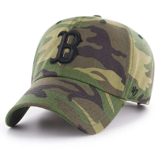 47 Brand Adjustable Cap - MLB Boston Red Sox wood camo