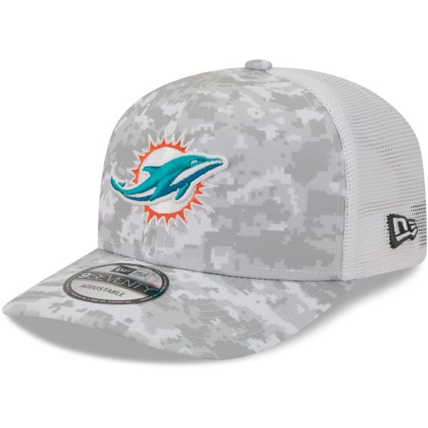 New Era 9Seventry Trucker Cap - SALUTE Miami Dolphins