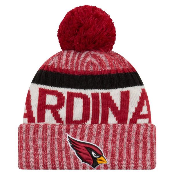 New Era NFL SIDELINE Winter Bobble Beanie - Arizona Cardinal