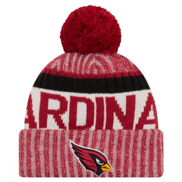 New Era NFL SIDELINE Winter Bobble Mütze - Arizona Cardinals