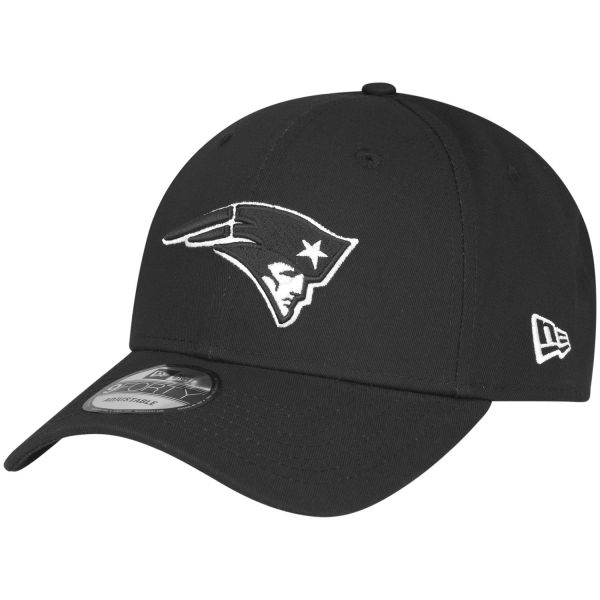 New Era 9Forty Adjustable Cap - BLACK New England Patriots