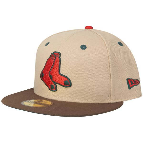New Era 59Fifty Fitted Cap - Boston Red Sox camel beige