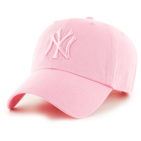 47 Brand Relaxed Fit Cap - CLEAN UP New York Yankees rose