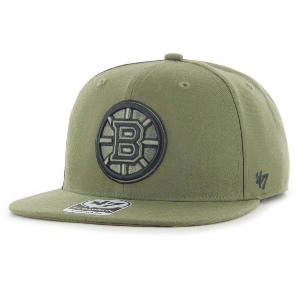 47 Brand Snapback Cap - CAPTAIN Boston Bruins sandalwood