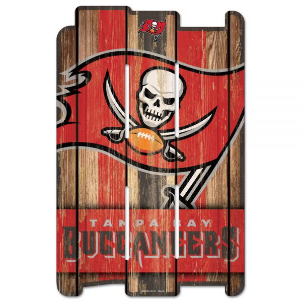 Wincraft PLANK Wood Sign - NFL Tampa Bay Buccaneers
